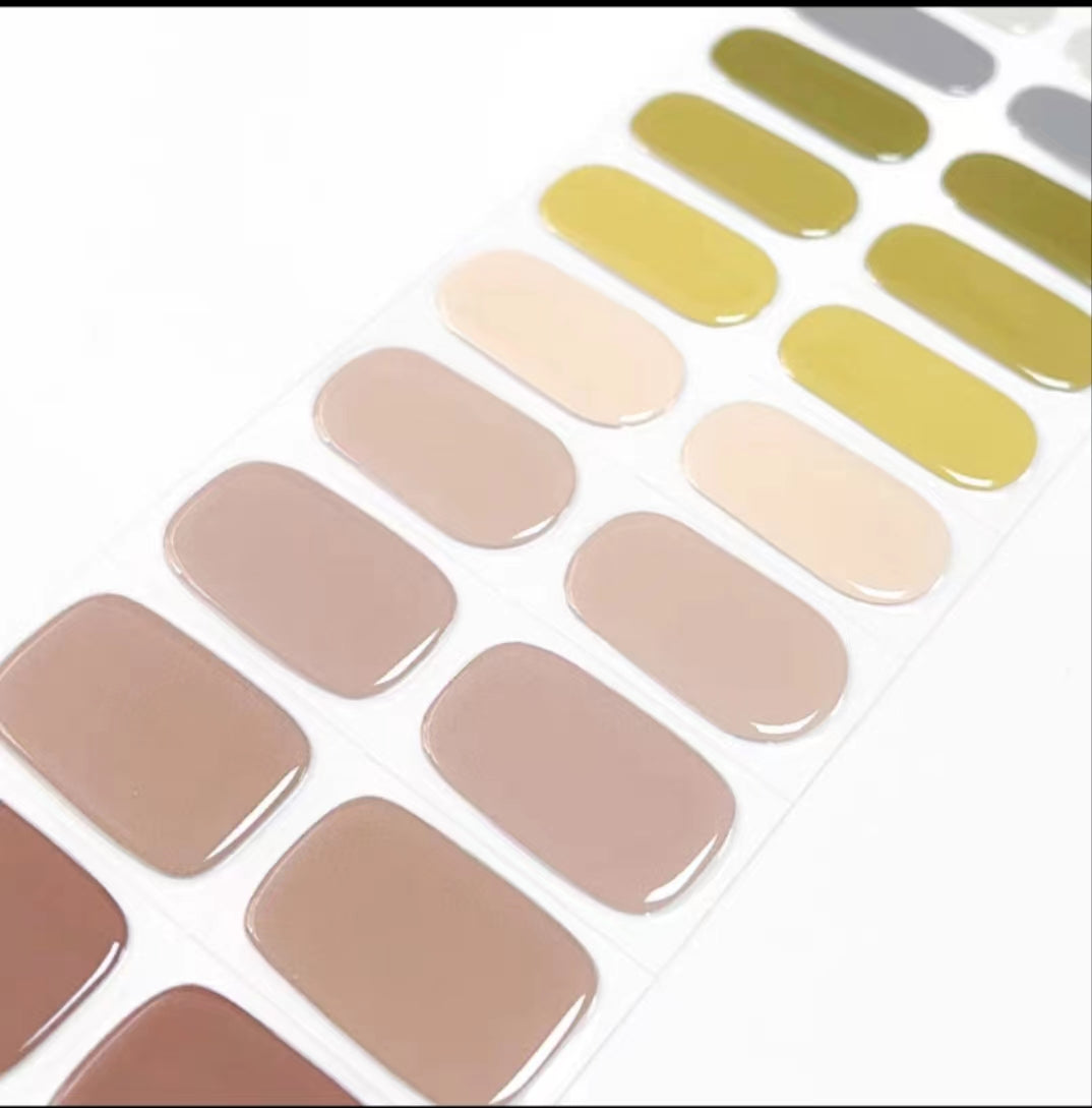 POSY NATIVE 20pc DIY Gel Manicure Kit - At-Home Salon Quality, No UV Light Needed