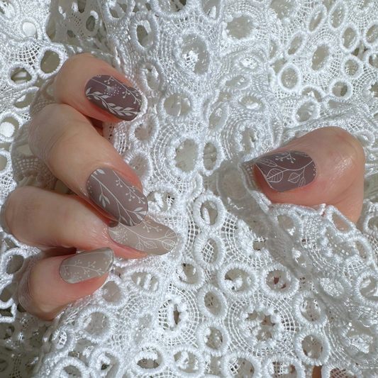 Meadow 20pc Long-Lasting Gel Nail Sticker Kit - Vegan, Cruelty-Free, and Non-Toxic