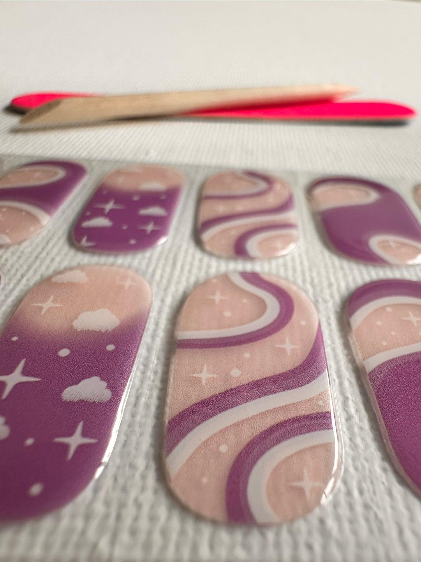 ALL ABOUT THE FLARES Long-Lasting Gel Nail Sticker Kit - Vegan, Cruelty-Free, and Non-Toxic