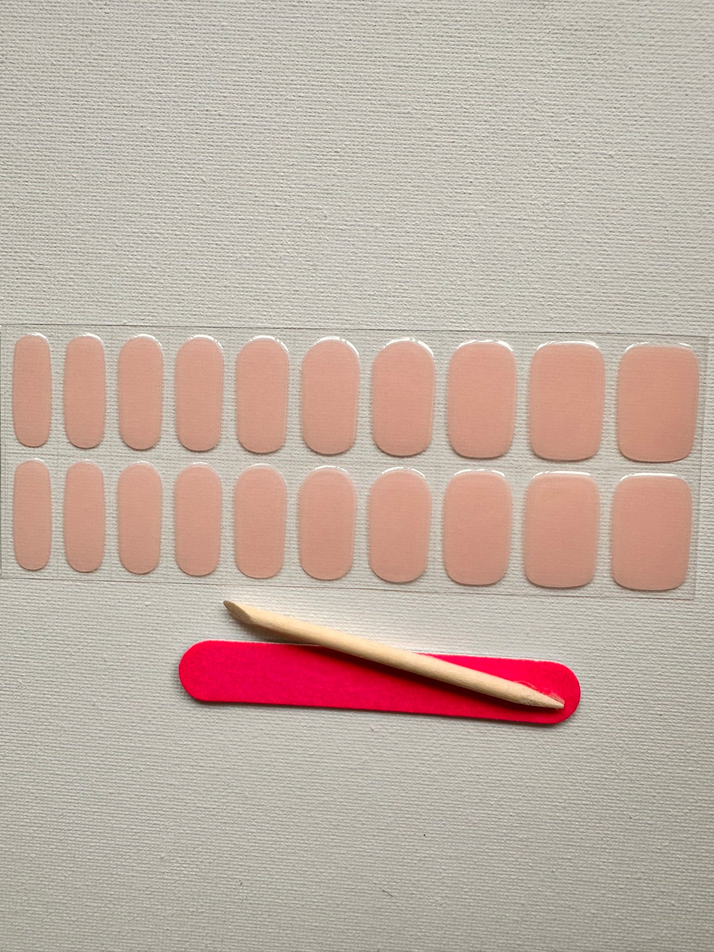 BABY GIRL Peel-Off Gel Nail Stickers - Easy Removal, LED Light, Vegan & Cruelty-Free