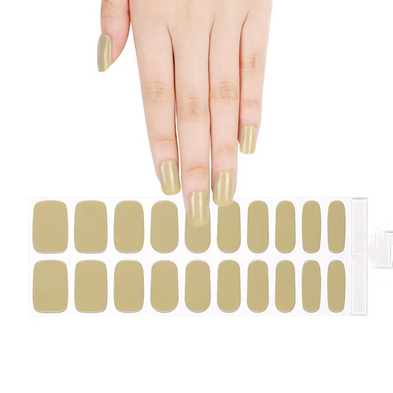 BEACH Vegan Gel Nail Sticker Collection- Eco-Friendly & Non-Toxic