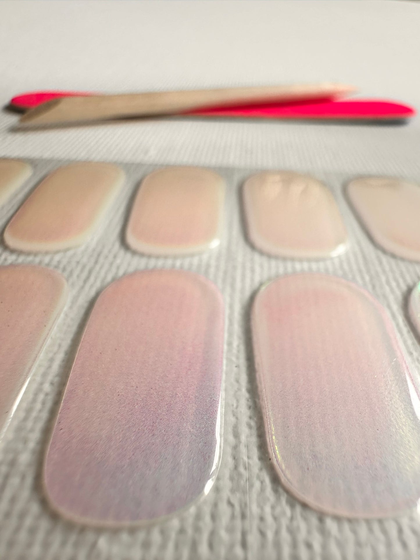 CHURCH BELLS PEARLESCENT Long-Lasting Gel Nail Sticker Kit - Vegan, Cruelty-Free, and Non-Toxic