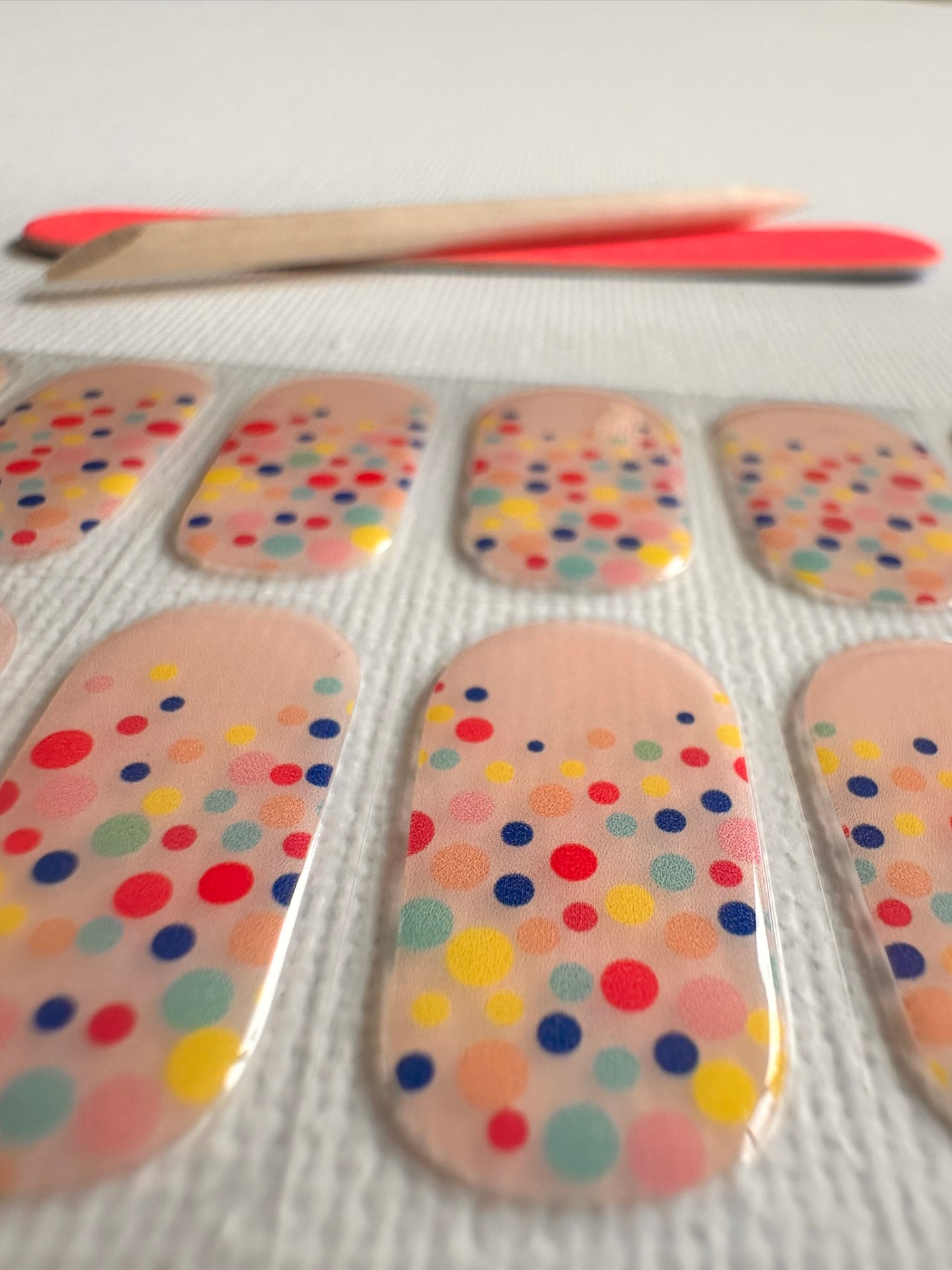 FAIRY BREAD DIY Gel Sticker Manicure Kit - At-Home Salon Quality, No UV Light Needed