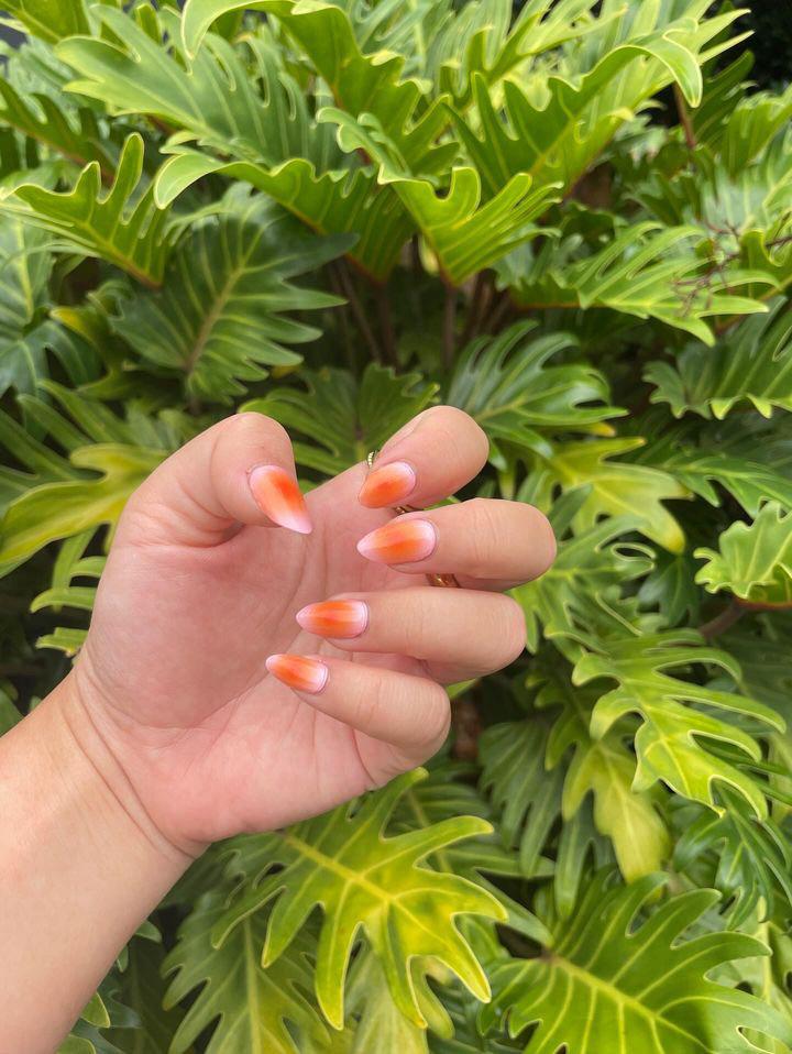 SUNRISE 20pc Vegan Gel Nail stickers- Eco-Friendly & Non-Toxic