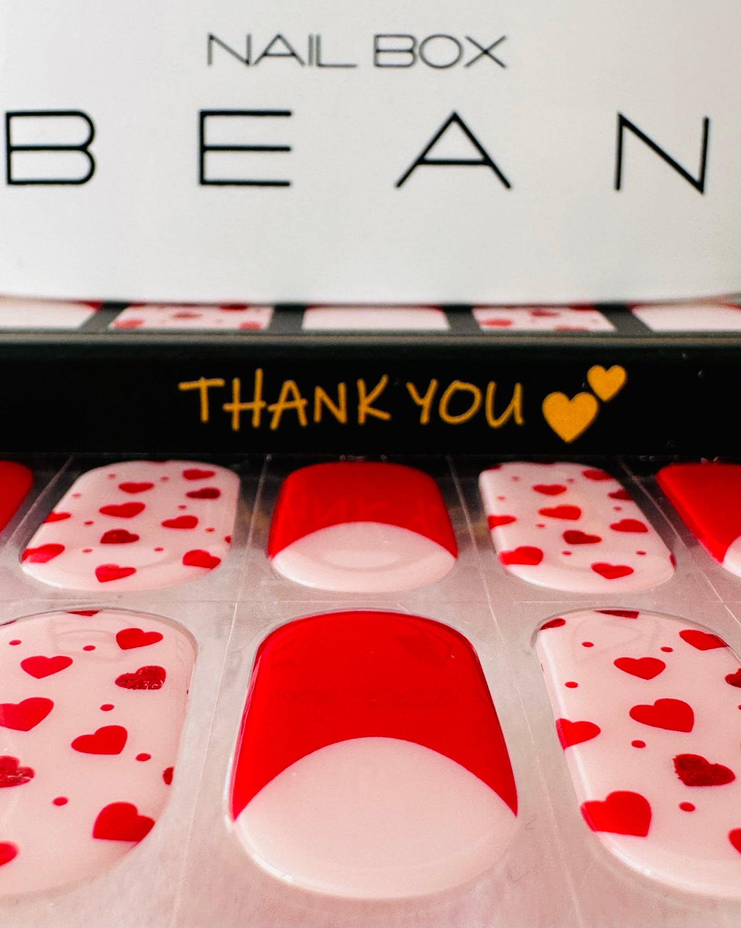 LOVED UP 20pc Long-Lasting Gel Nail Sticker Kit - Vegan, Cruelty-Free, and Non-Toxic