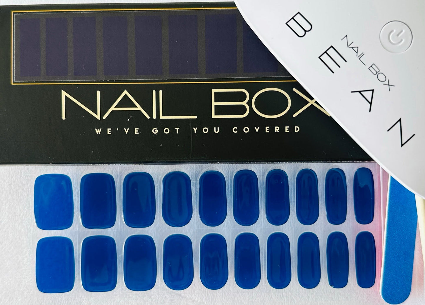 LOVE NOTE 20pc Long-Lasting Gel Nail Sticker Kit - Vegan, Cruelty-Free, and Non-Toxic