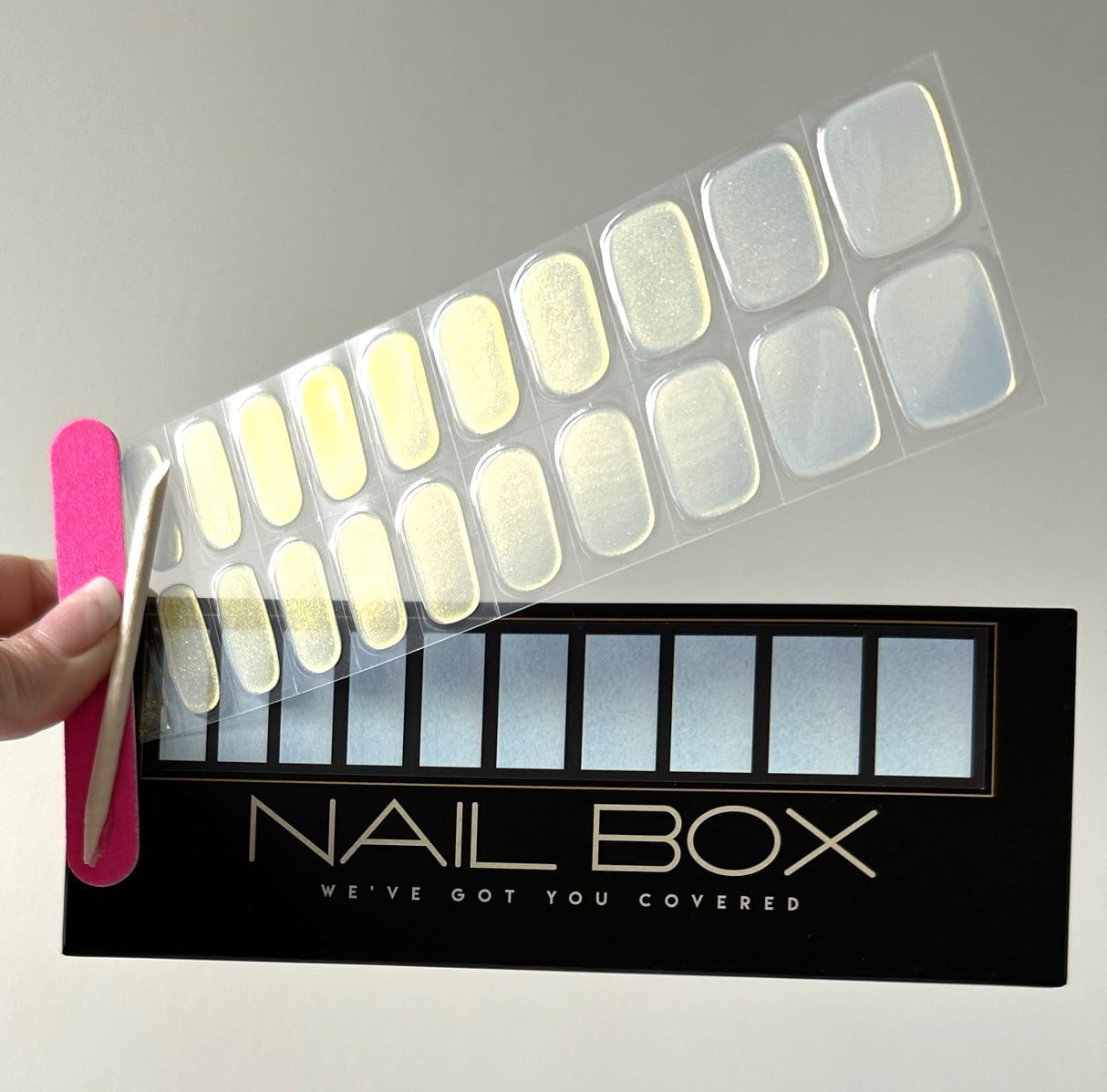 SAY YES PEARLESCENT DIY Gel Manicure Kit - At-Home Salon Quality, No UV Light Needed
