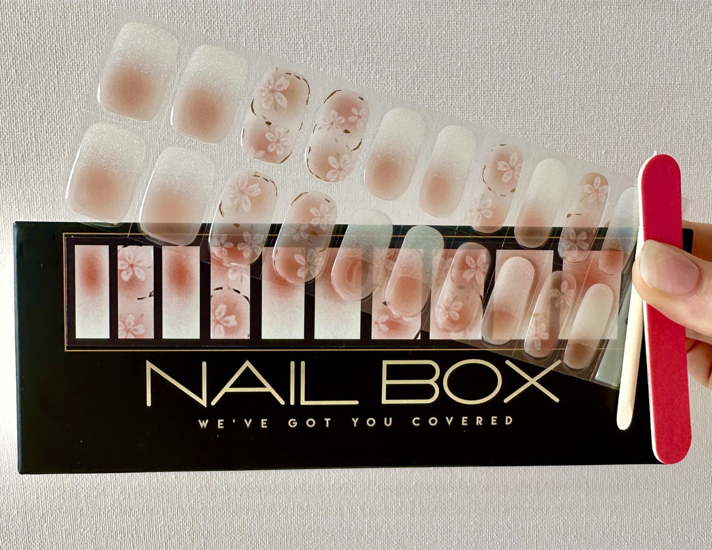 DAYDREAM 20pc SEMI CURED GEL NAIL STICKER KIT