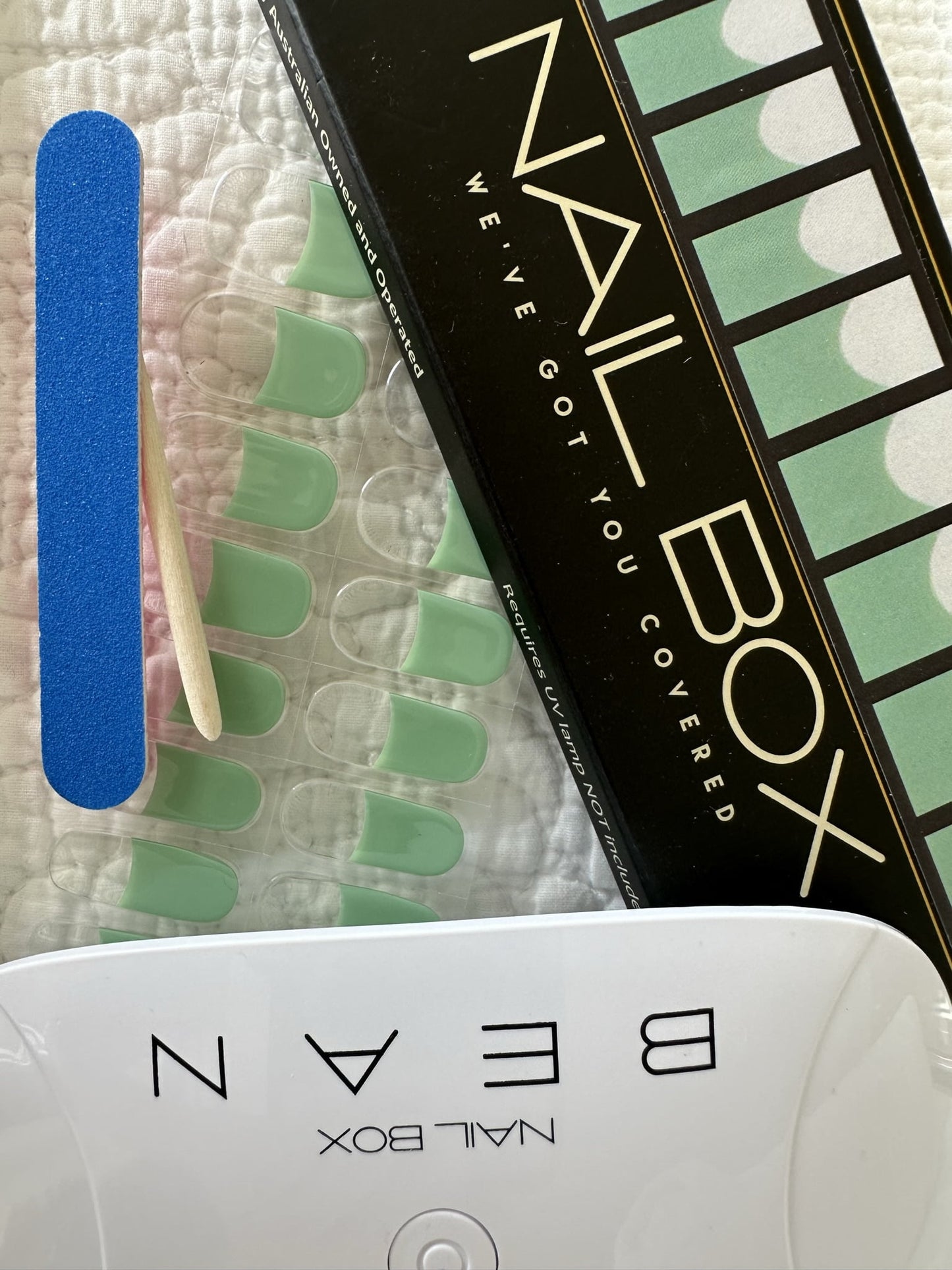 SKINNY DIP IVY 20pc DIY Gel Manicure Kit - At-Home Salon Quality, No UV Light Needed