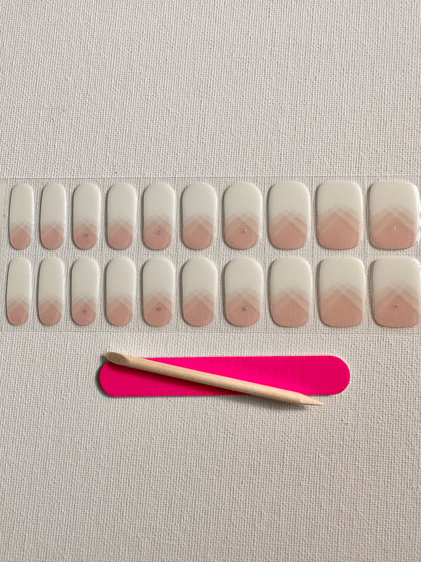 PINK SALT BAE 20pc Long-Lasting Gel Nail Sticker Kit - Vegan, Cruelty-Free, and Non-Toxic