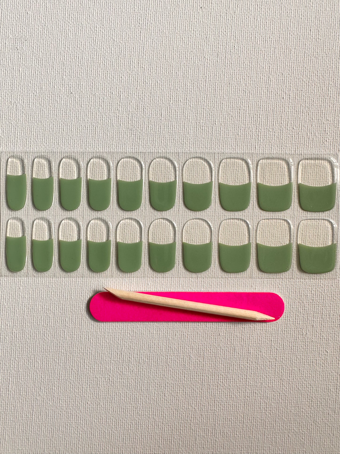 SKINNY DIP IVY 20pc DIY Gel Manicure Kit - At-Home Salon Quality, No UV Light Needed