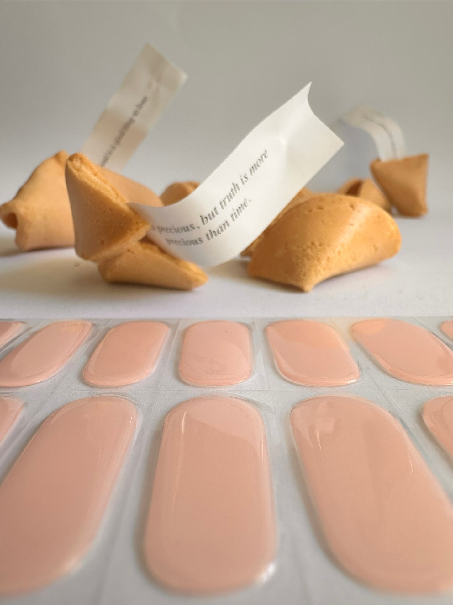 BABY GIRL Peel-Off Gel Nail Stickers - Easy Removal, LED Light, Vegan & Cruelty-Free