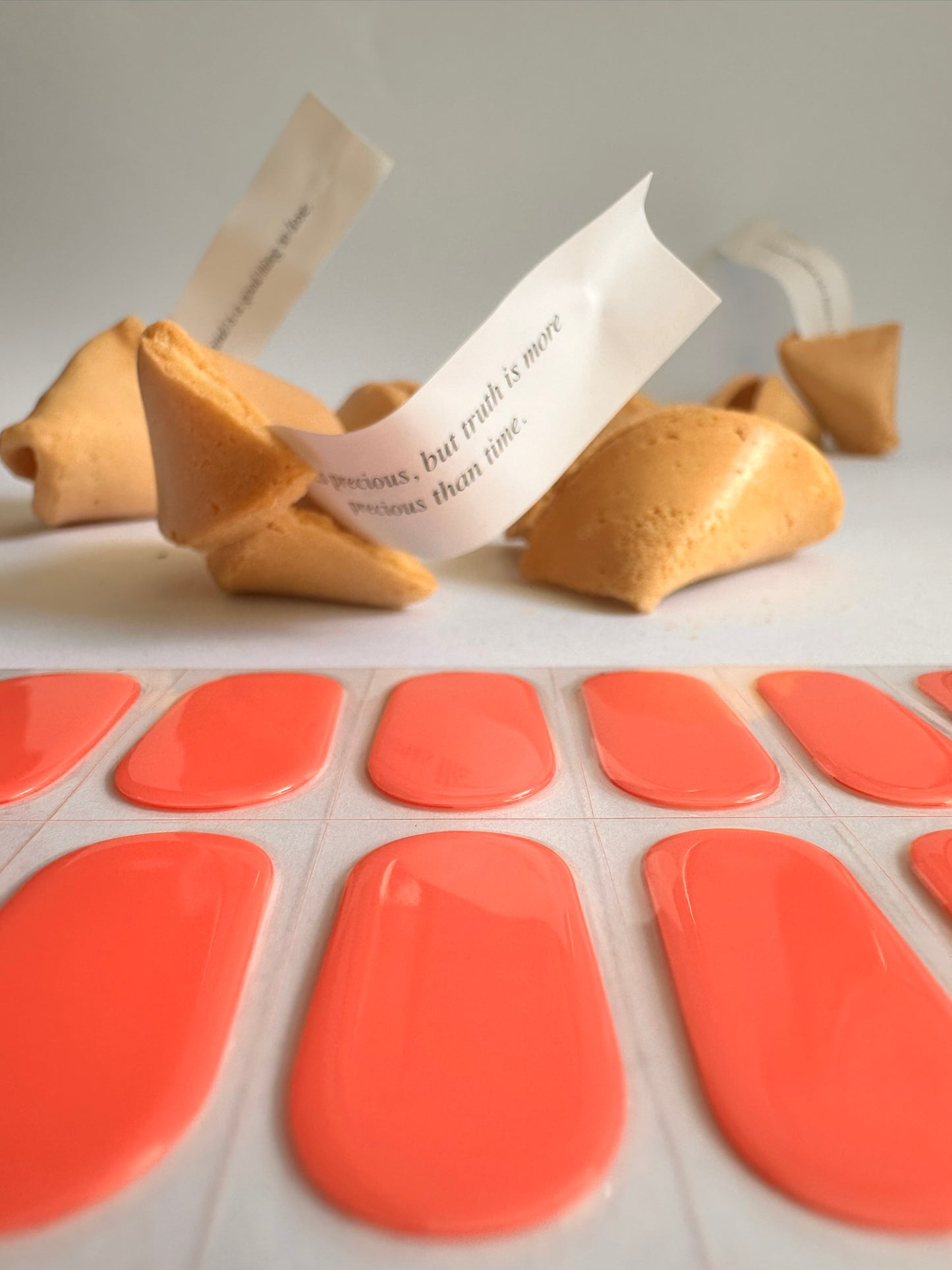CORAL Long-Lasting Gel Nail Sticker Kit - Vegan, Cruelty-Free, and Non-Toxic