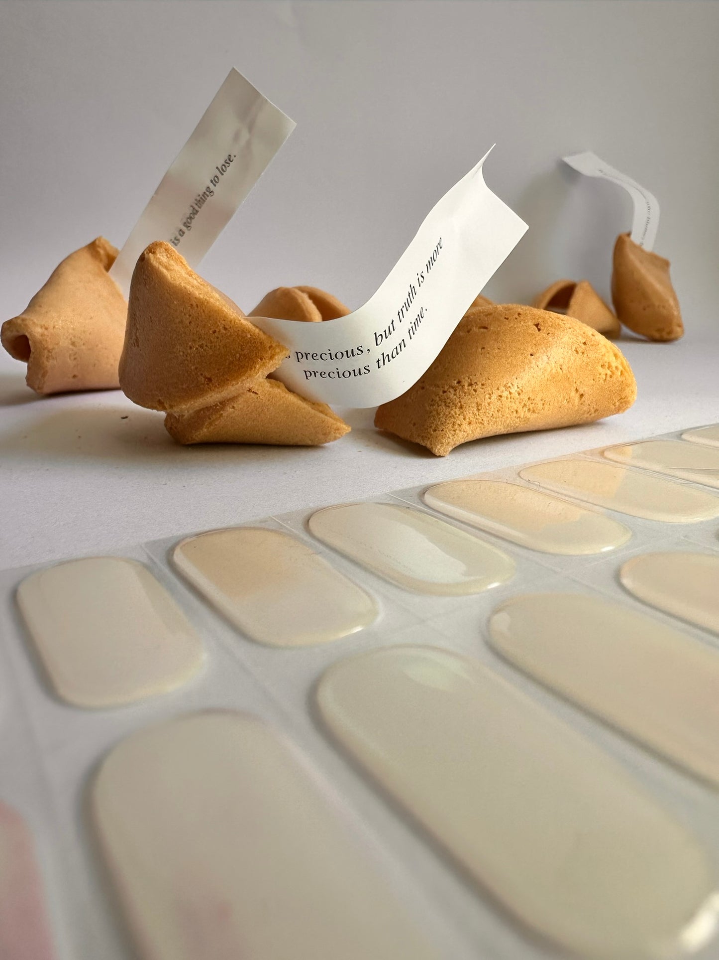 CHURCH BELLS PEARLESCENT Long-Lasting Gel Nail Sticker Kit - Vegan, Cruelty-Free, and Non-Toxic