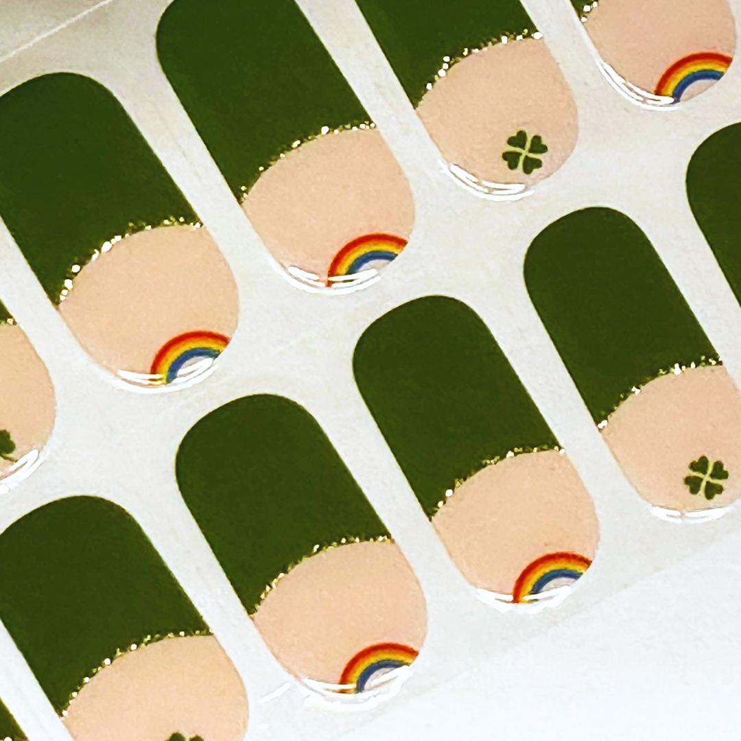 LUCKY Long Lasting Gel Nail Sticker Kit - Vegan, Cruelty-Free, and Non-Toxic