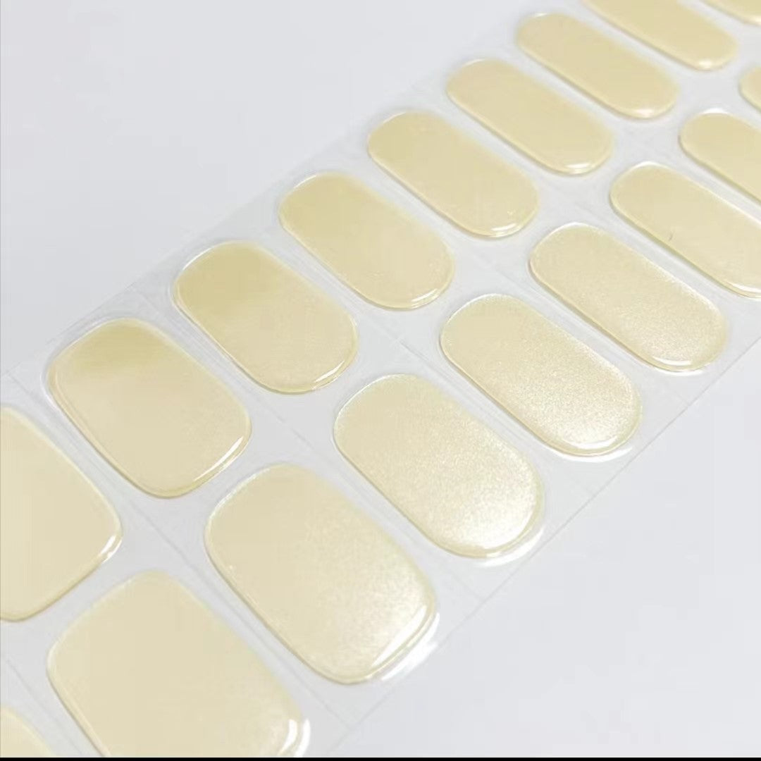 PARIS 20pc Long-Lasting Gel Nail Sticker Kit - Vegan, Cruelty-Free, and Non-Toxic