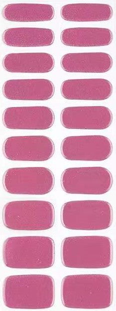 PINK FIZZ 20pc Long-Lasting Gel Nail Sticker Kit - Vegan, Cruelty-Free, and Non-Toxic