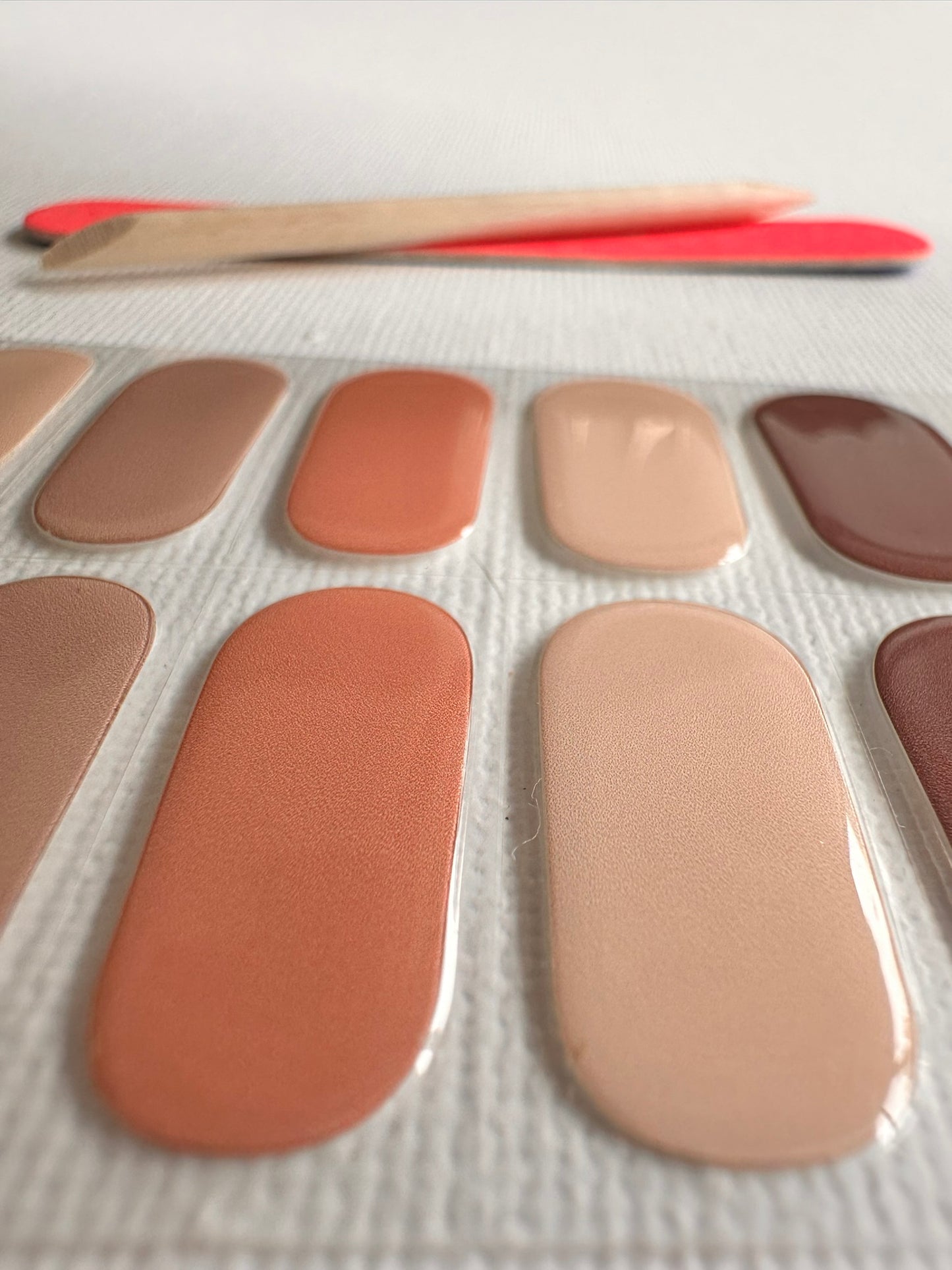 POSY BLUSH 20pc DIY Gel Manicure Kit - At-Home Salon Quality, No UV Light Needed