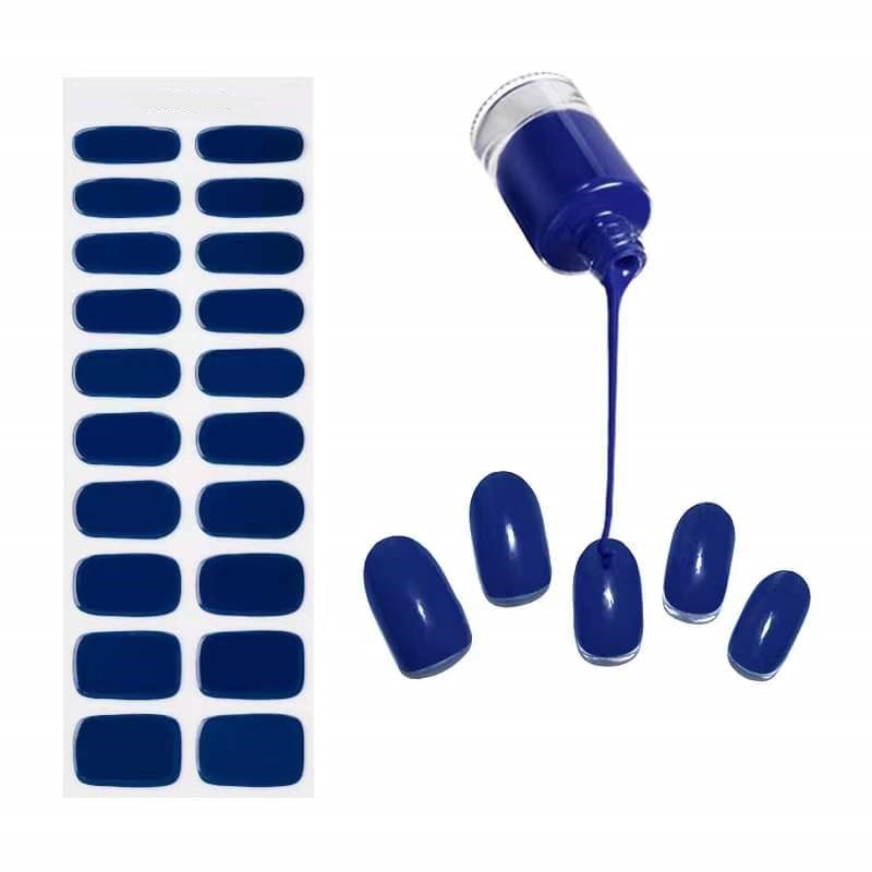 LOVE NOTE 20pc Long-Lasting Gel Nail Sticker Kit - Vegan, Cruelty-Free, and Non-Toxic