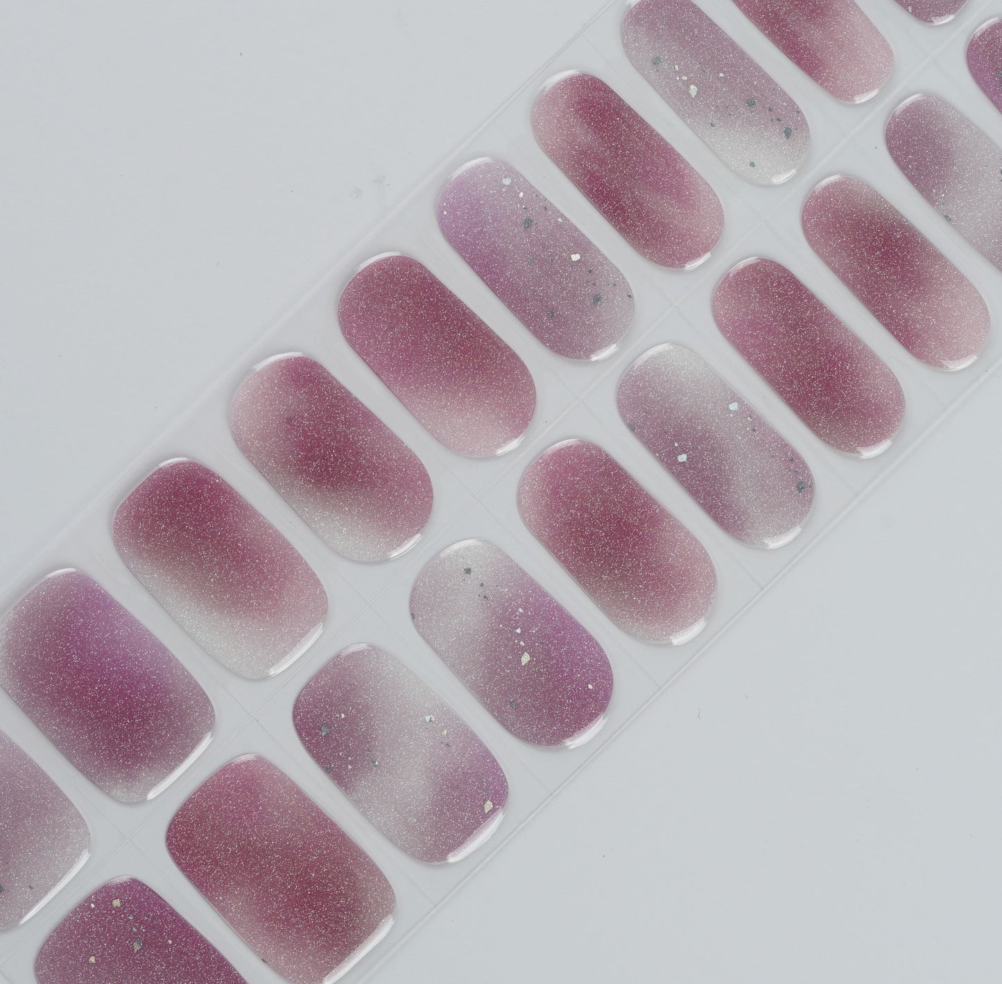 MIST PINK 20pc Long-Lasting Gel Nail Sticker Kit - Vegan, Cruelty-Free, and Non-Toxic