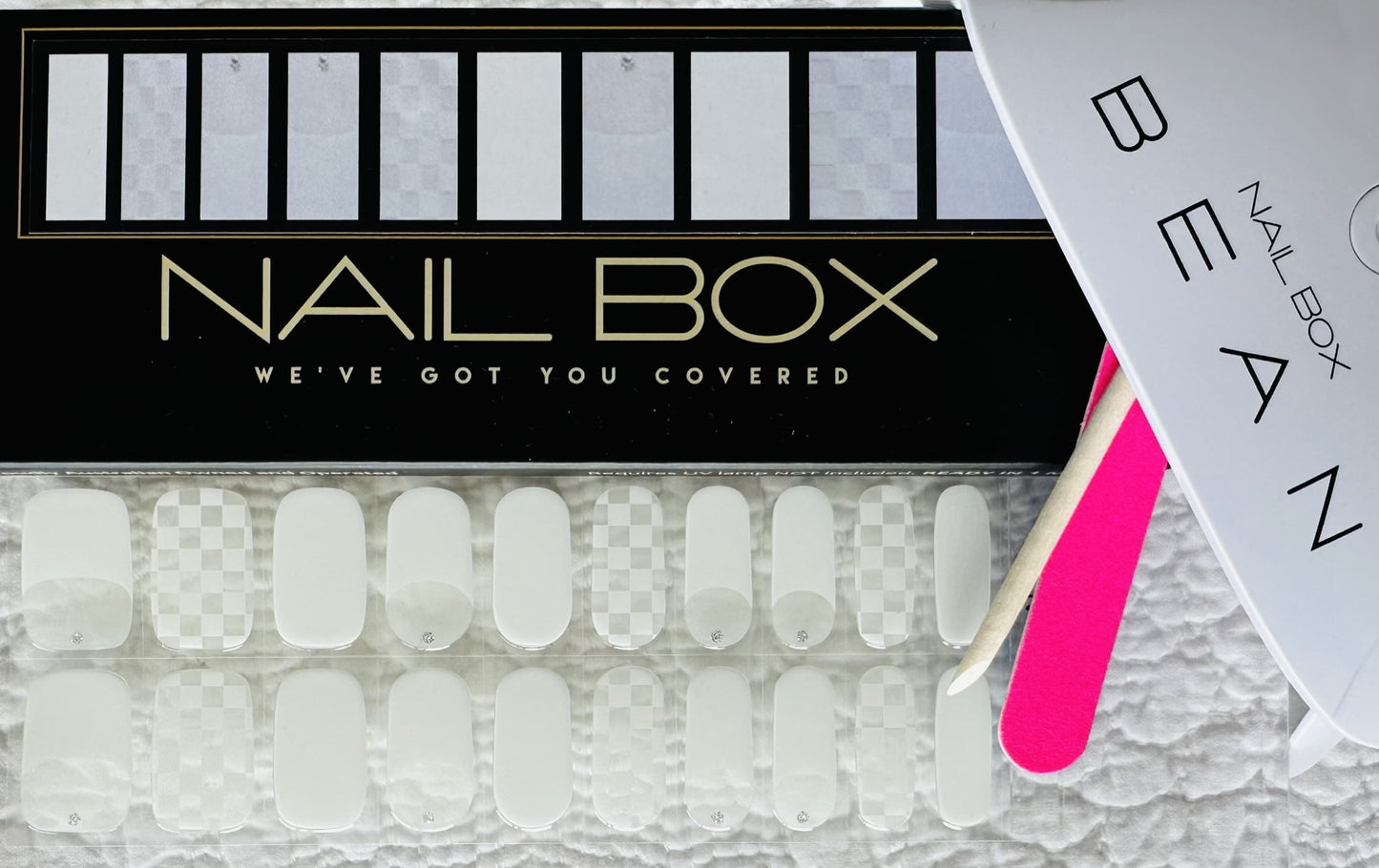 CHECK YOURSELF Long-Lasting Gel Nail Sticker Kit - Vegan, Cruelty-Free, and Non-Toxic