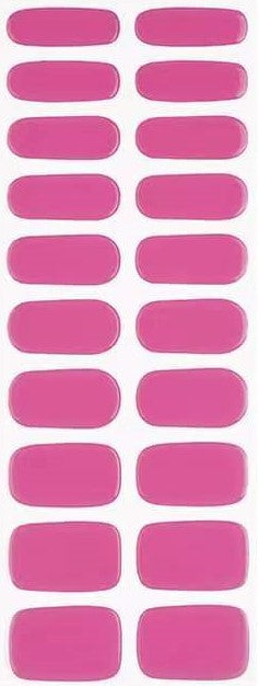 PRETTY IN PINK 20pc DIY Gel Manicure Kit - At-Home Salon Quality, No UV Light Needed