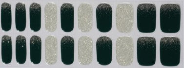 STARRY NIGHT 20pc Long-Lasting Gel Nail Sticker Kit - Vegan, Cruelty-Free, and Non-Toxic